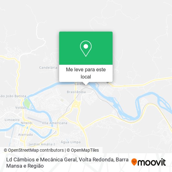 Ld Câmbios e Mecânica Geral mapa