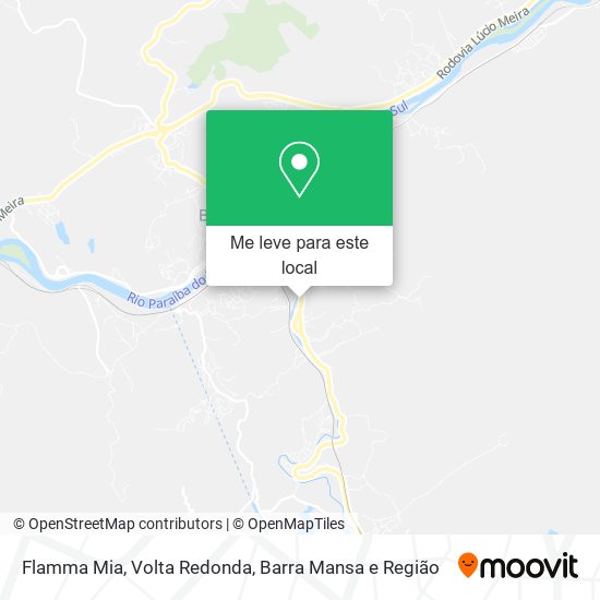 Flamma Mia mapa