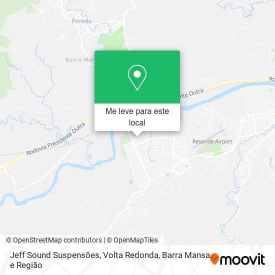 Jeff Sound Suspensões mapa