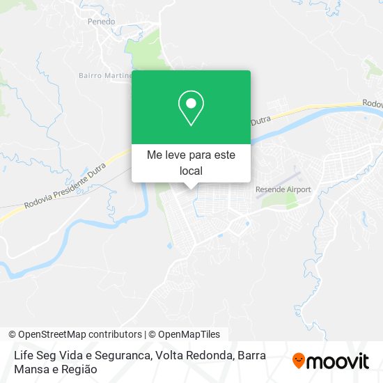 Life Seg Vida e Seguranca mapa