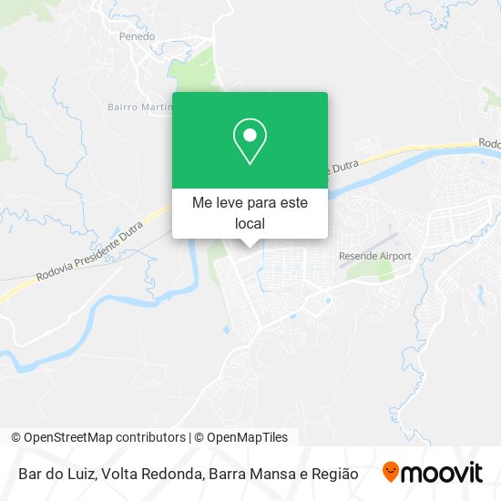 Bar do Luiz mapa