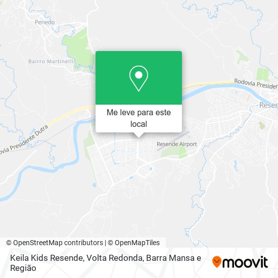 Keila Kids Resende mapa