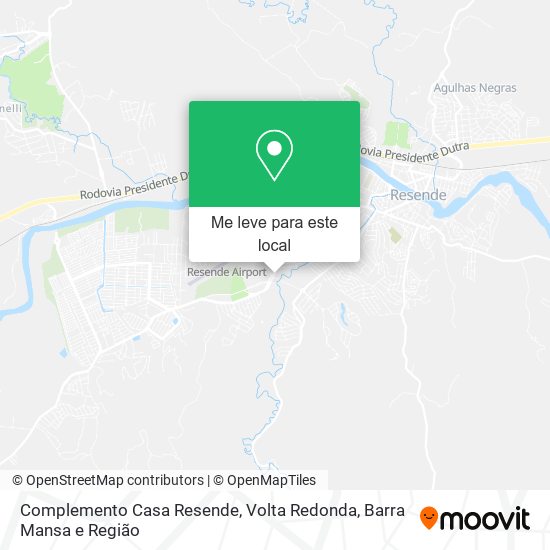 Complemento Casa Resende mapa