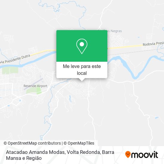 Atacadao Amanda Modas mapa