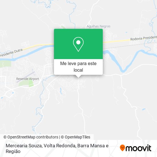 Mercearia Souza mapa