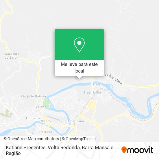 Katiane Presentes mapa