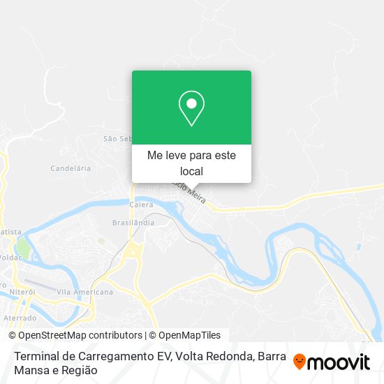 Terminal de Carregamento EV mapa