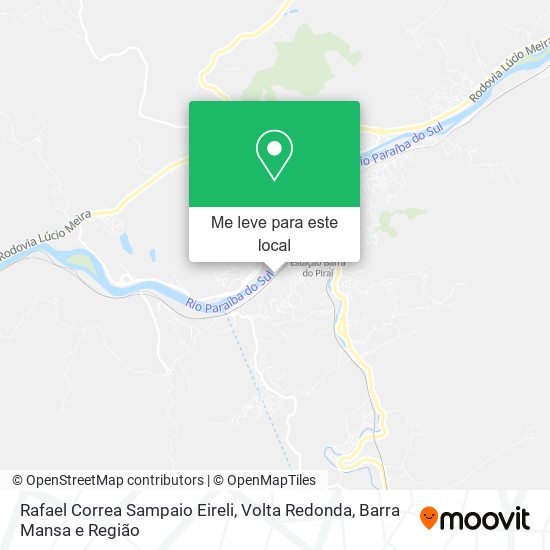 Rafael Correa Sampaio Eireli mapa