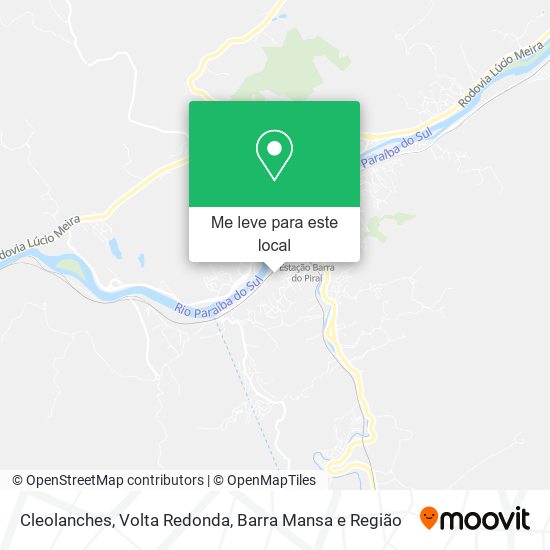 Cleolanches mapa