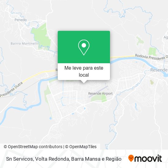 Sn Servicos mapa