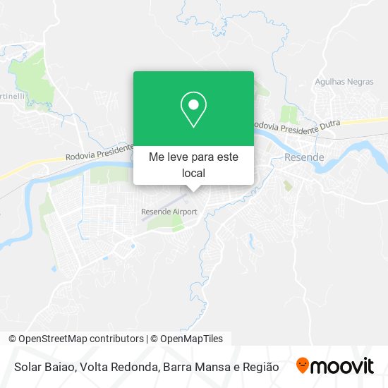 Solar Baiao mapa