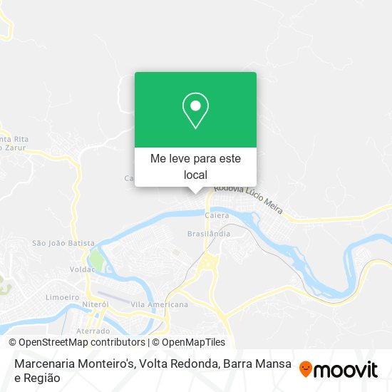Marcenaria Monteiro's mapa