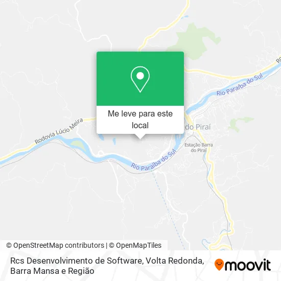 Rcs Desenvolvimento de Software mapa