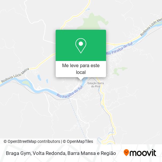 Braga Gym mapa