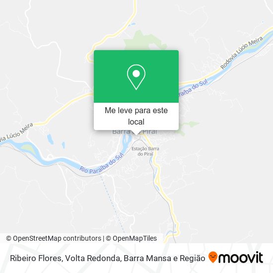 Ribeiro Flores mapa