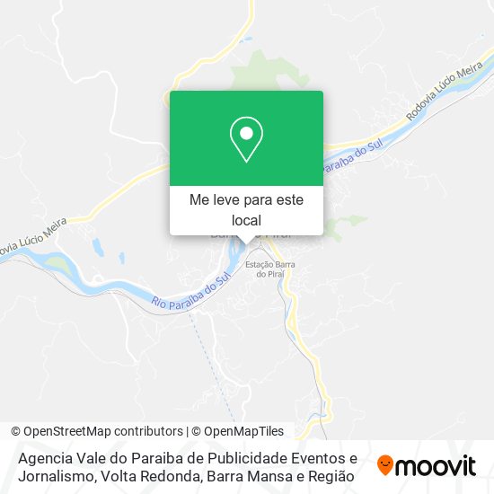 Agencia Vale do Paraiba de Publicidade Eventos e Jornalismo mapa
