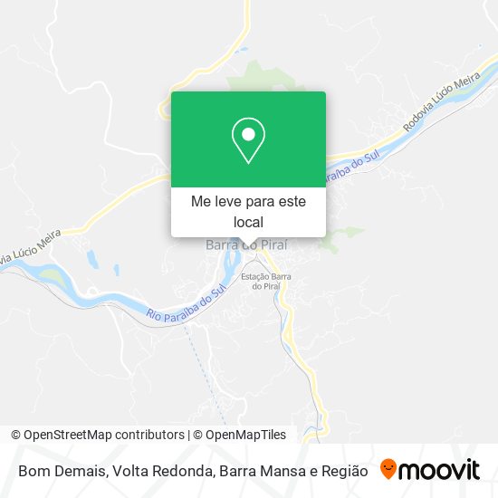 Bom Demais mapa