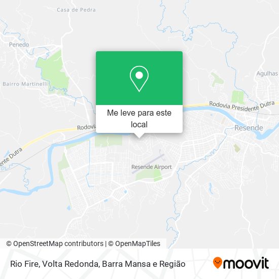 Rio Fire mapa