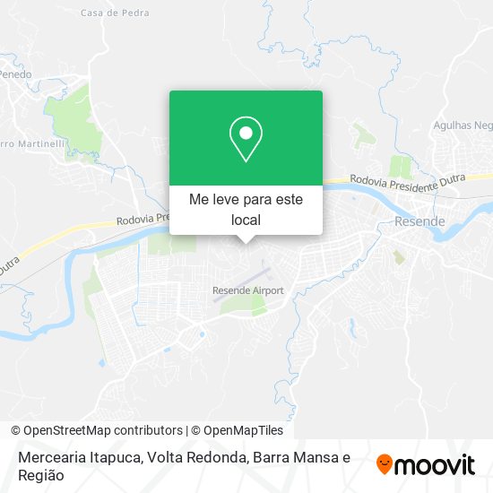 Mercearia Itapuca mapa