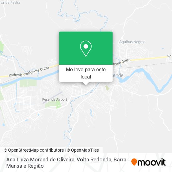 Ana Luíza Morand de Oliveira mapa