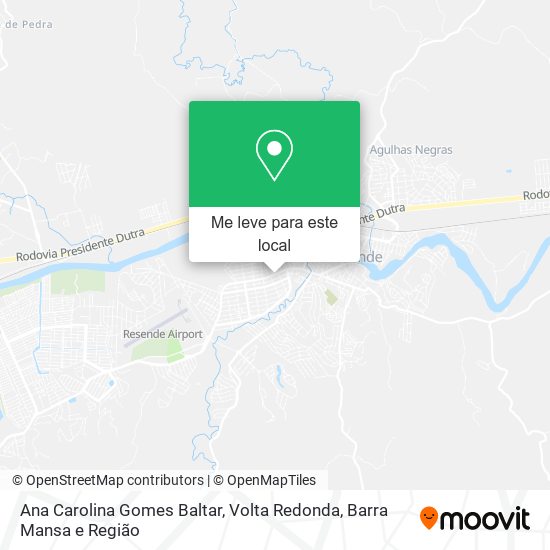 Ana Carolina Gomes Baltar mapa