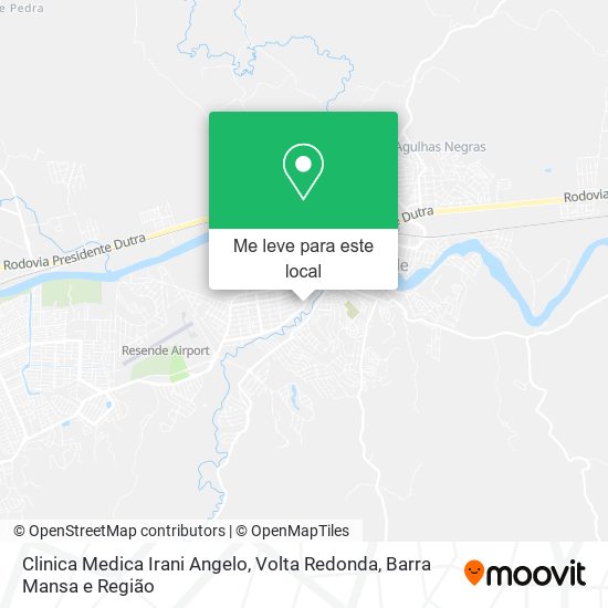 Clinica Medica Irani Angelo mapa