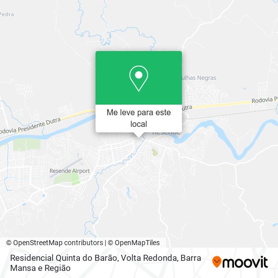 Residencial Quinta do Barão mapa