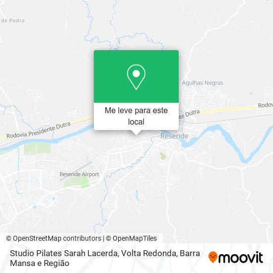 Studio Pilates Sarah Lacerda mapa