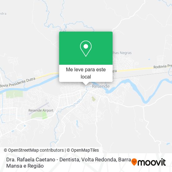 Dra. Rafaela Caetano - Dentista mapa