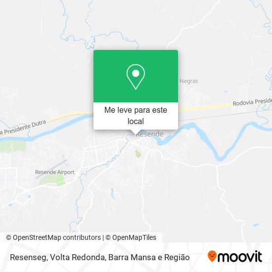 Resenseg mapa