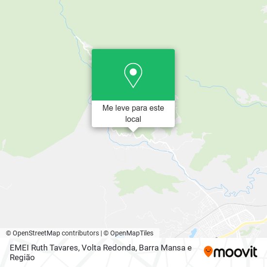 EMEI Ruth Tavares mapa
