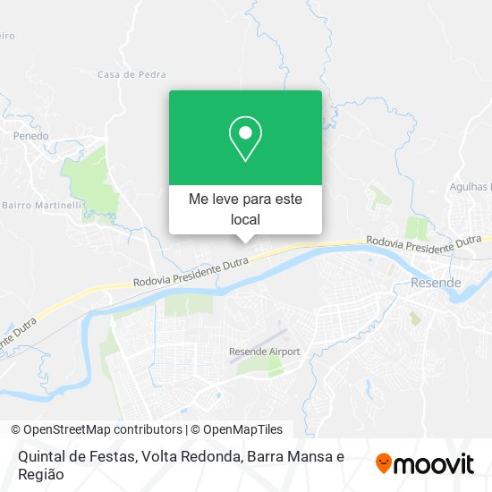 Quintal de Festas mapa