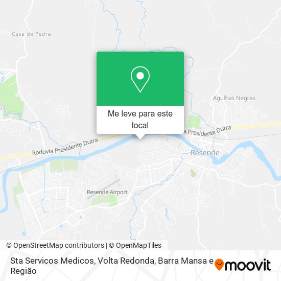 Sta Servicos Medicos mapa