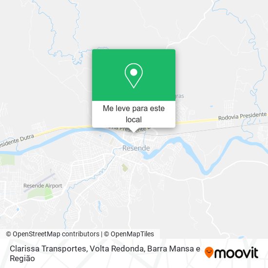 Clarissa Transportes mapa