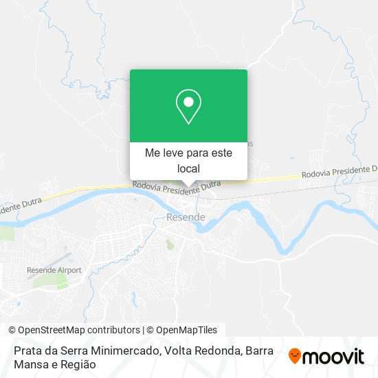 Prata da Serra Minimercado mapa