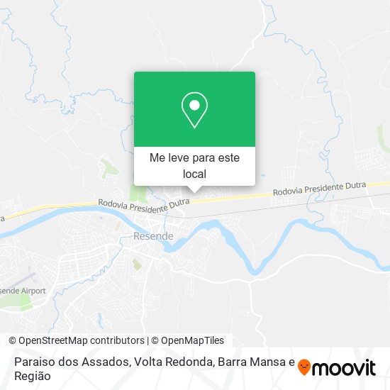 Paraiso dos Assados mapa