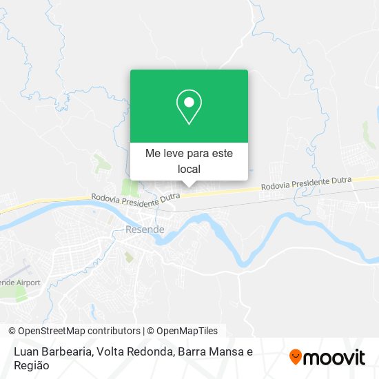Luan Barbearia mapa