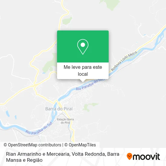Rian Armarinho e Mercearia mapa