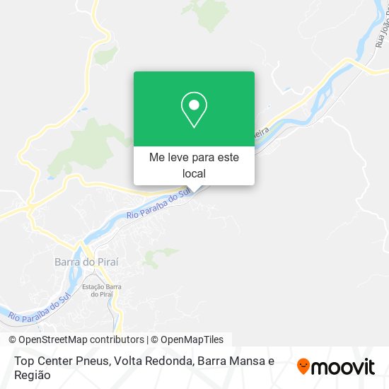 Top Center Pneus mapa