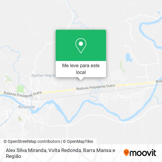 Alex Silva Miranda mapa