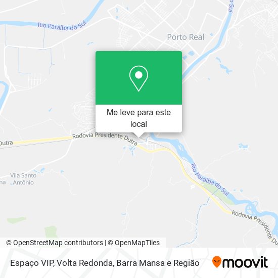 Espaço VIP mapa