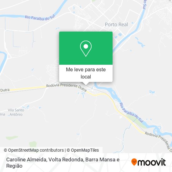 Caroline Almeida mapa