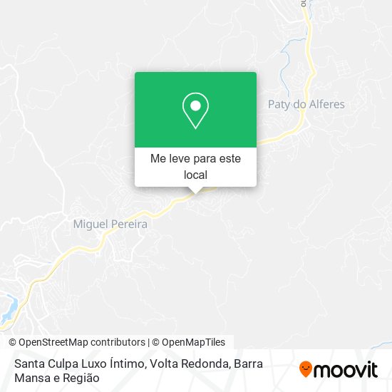 Santa Culpa Luxo Íntimo mapa