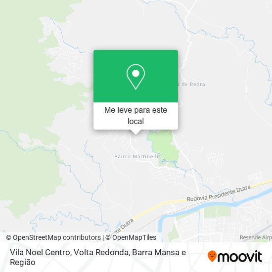 Vila Noel Centro mapa