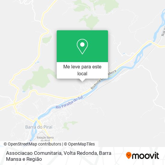 Associacao Comunitaria mapa