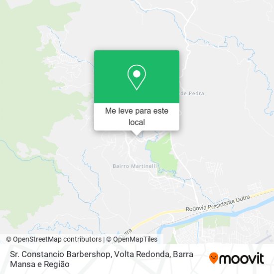 Sr. Constancio Barbershop mapa