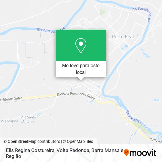 Elis Regina Costureira mapa