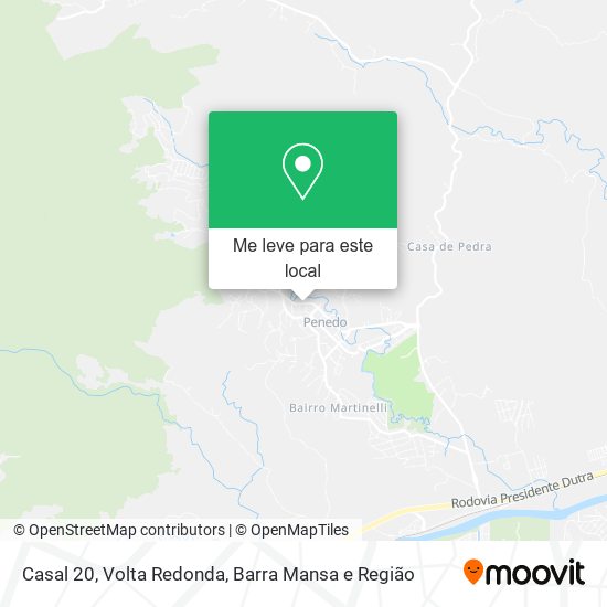 Casal 20 mapa