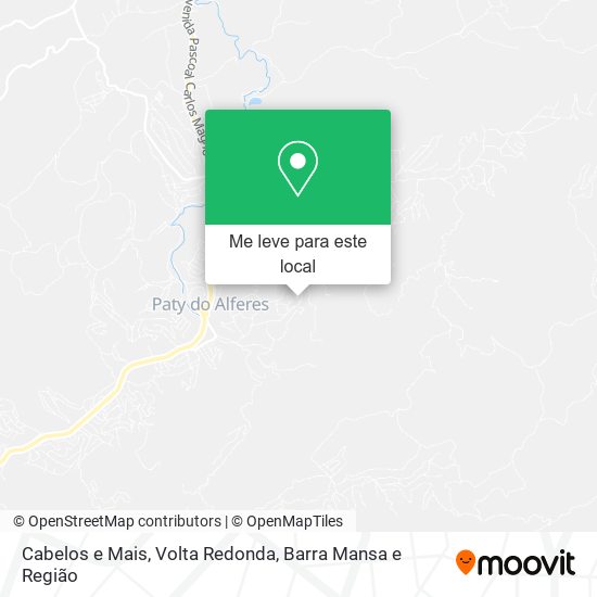 Cabelos e Mais mapa