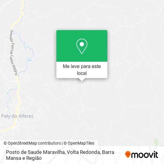 Posto de Saude Maravilha mapa